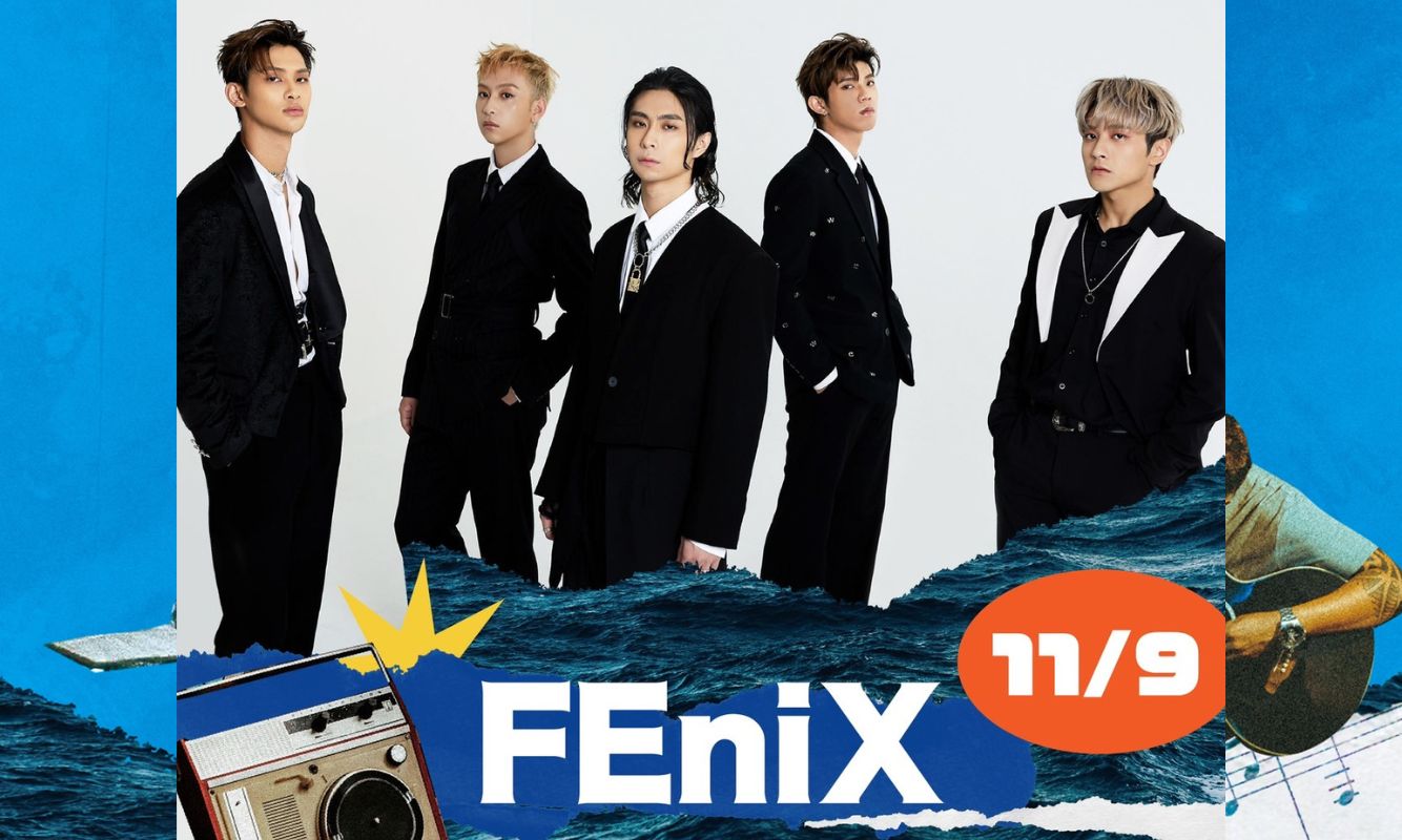 FEniX  由選秀節目「原子少年」組成台灣五人男子音樂團體