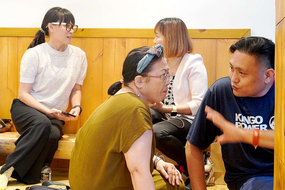 共識會議場現場的討論