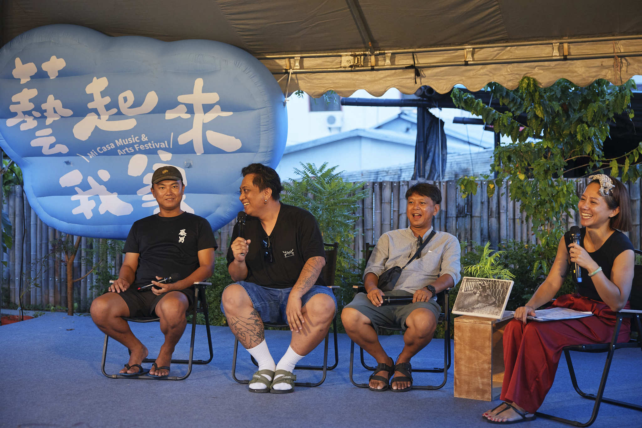 部落青年-潘晨綱與夥伴們聊起當年創立青年會、打造據點的那些日子。