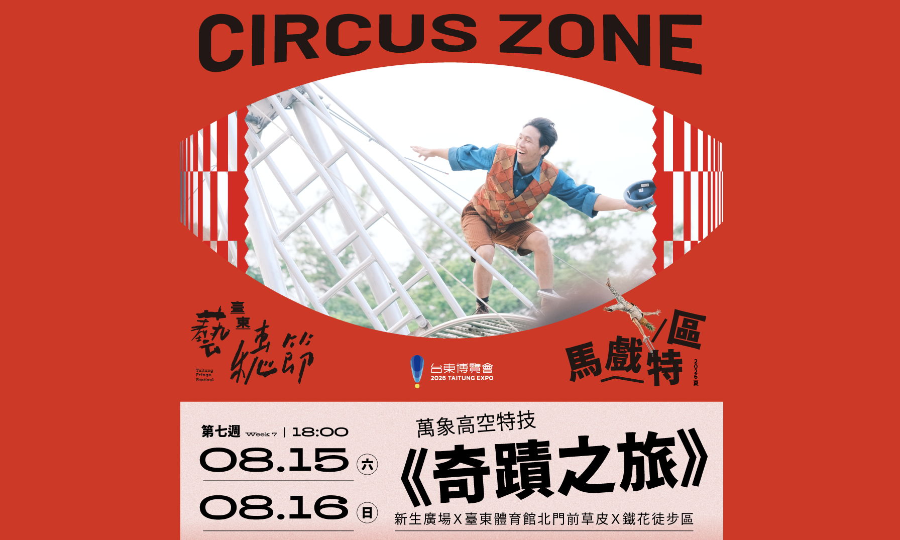 台東藝穗節馬戲特區《奇蹟之旅》