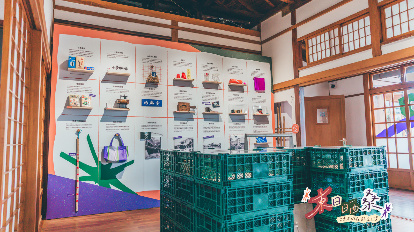 《北町主展區》一隅(點圖可放大)