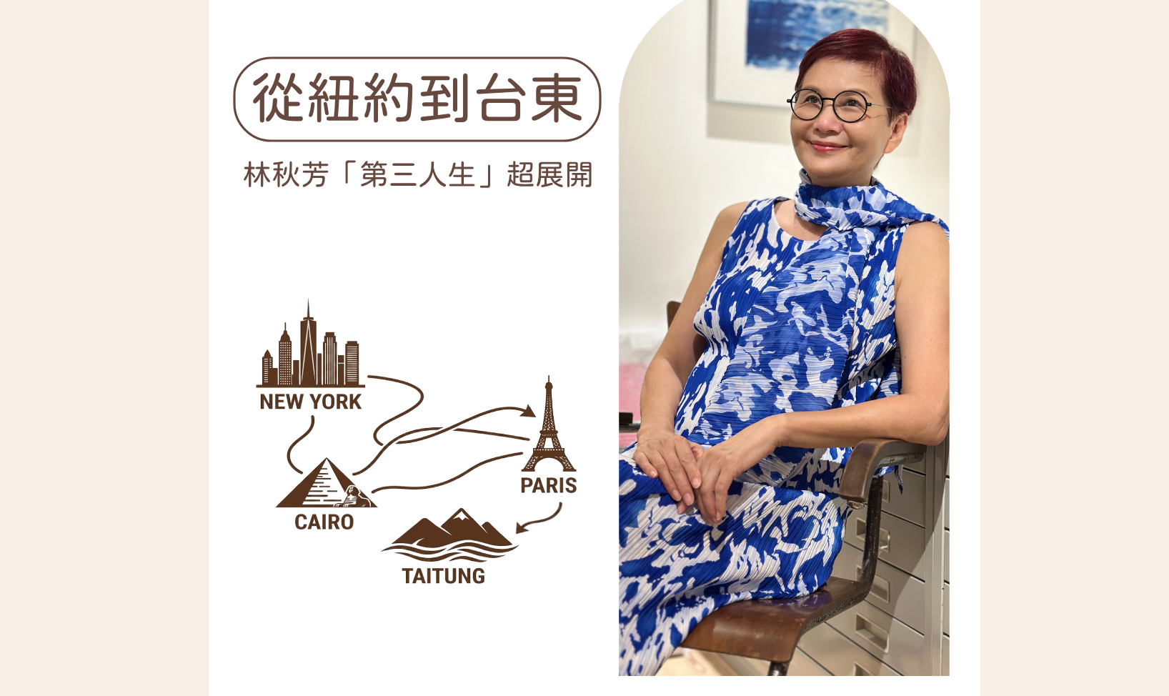 影像林秋芳超展開第三人生 --- 從紐約駐村到台東駐村